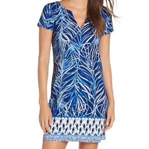 Lilly Pulitzer Sophiletta Dress Twilight Blue Early Riser Size XL
